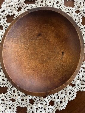 Wooden bowl “dough bowl”